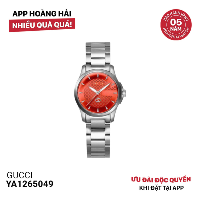 Đồng hồ pin nữ GUCCI YA1265049 - Nhận Order 3-5 ngày