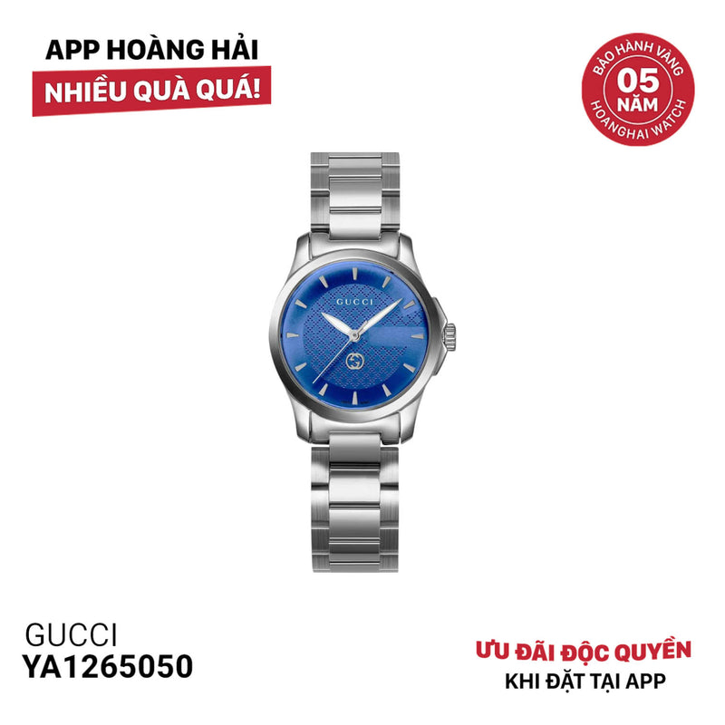 Đồng hồ pin nữ GUCCI YA1265050 - Nhận Order 3-5 ngày