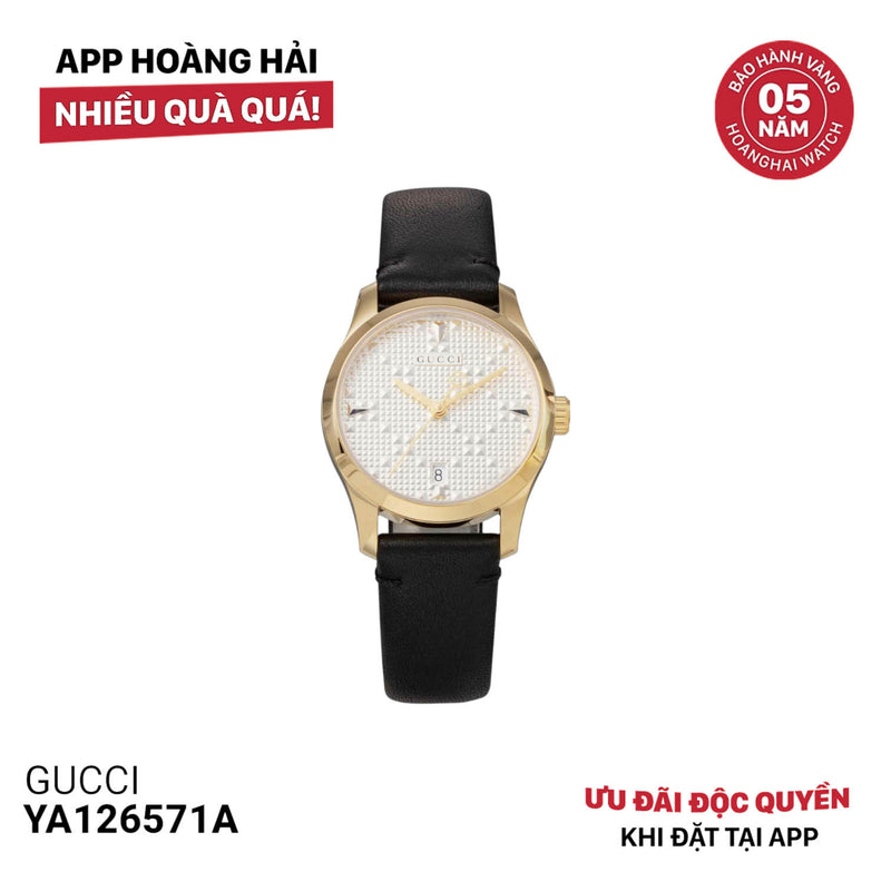 Đồng hồ pin nữ GUCCI YA126571A - Nhận Order 3-5 ngày