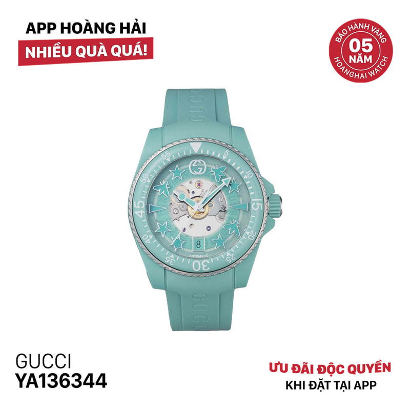 Đồng hồ cơ GUCCI YA136344 - Nhận Order 3-5 ngày