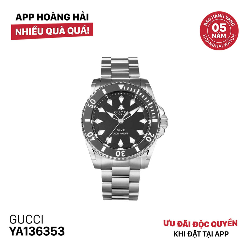 Đồng hồ cơ GUCCI YA136353 - Nhận Order 3-5 ngày