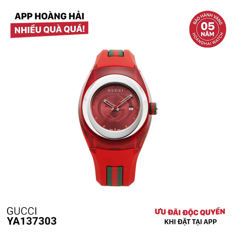 Đồng hồ pin nữ GUCCI YA137303 - Nhận Order 3-5 ngày