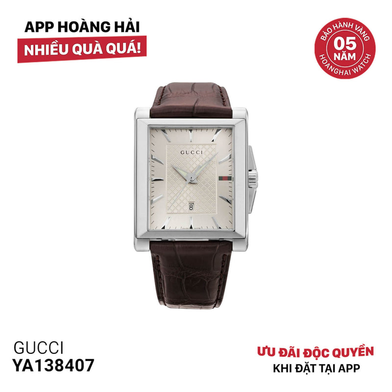 Đồng hồ pin nữ GUCCI YA138407 - Nhận Order 3-5 ngày