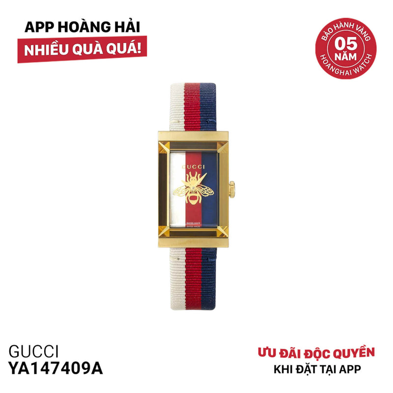 Đồng hồ pin nữ GUCCI YA147409A - Nhận Order 3-5 ngày