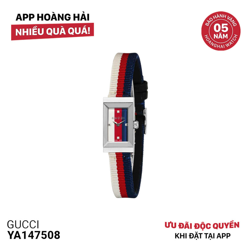 Đồng hồ pin nữ GUCCI YA147508 - Nhận Order 3-5 ngày