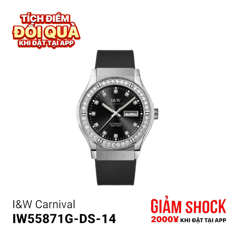 Đồng hồ cơ I&W Carnival IW55871G-DS-14