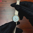 Đồng hồ năng lượng mặt trời nữ Orient iO Natural & Plain RN-WG0416S