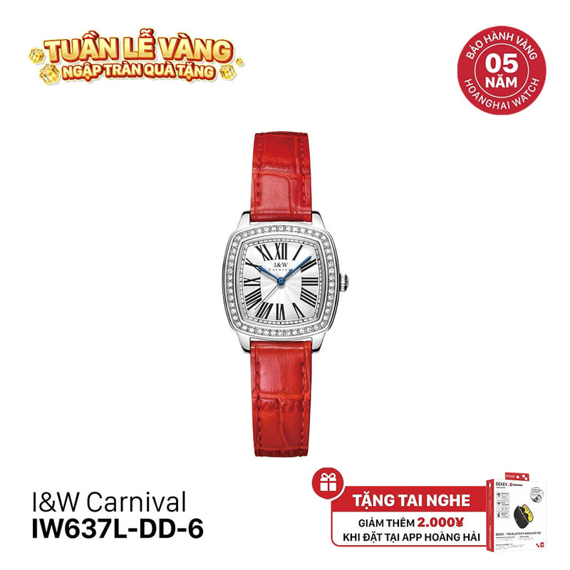 Đồng hồ pin nữ I&W Carnival IW637L-DD-6