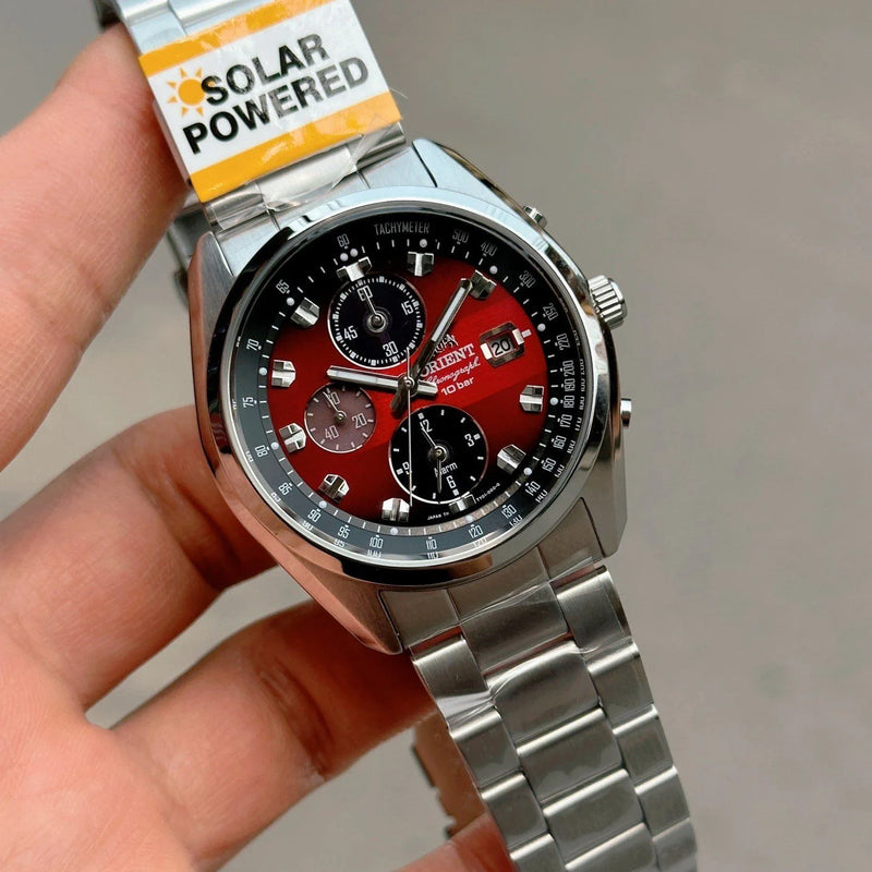 Đồng hồ năng lượng mặt trời Orient Chronograph WV0031TY