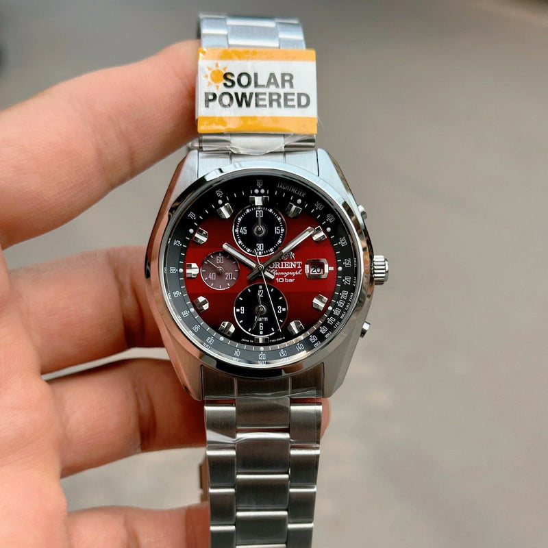 Đồng hồ năng lượng mặt trời Orient Chronograph WV0031TY