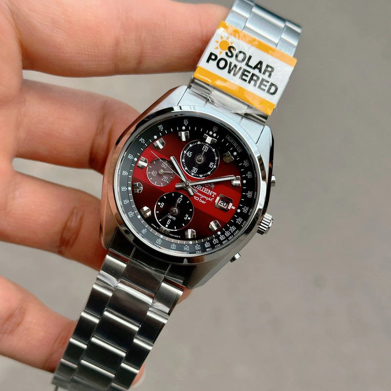 Đồng hồ năng lượng mặt trời Orient Chronograph WV0031TY