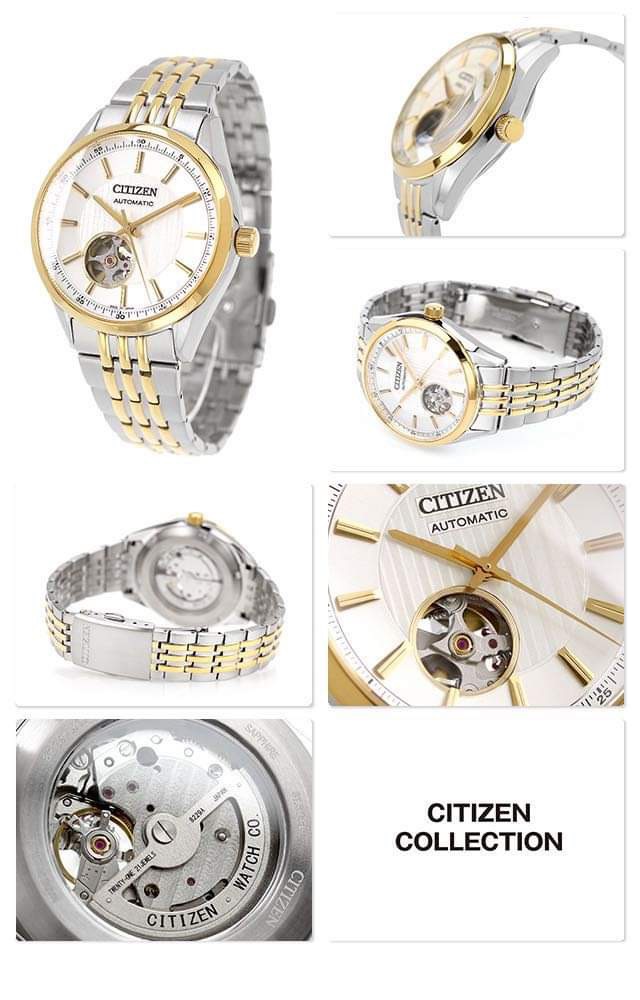 Đồng hồ cơ Citizen Mechanical NH9114-99P